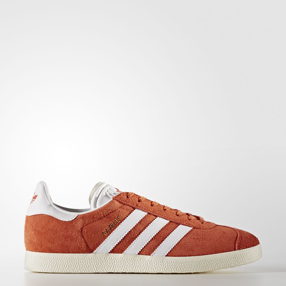 Adidas Gazelle - Originals γυναικεια - Ασπρα/Χρυσο Χρωμα Μεταλλικός,Μέγεθος: EU 36 – 54 2/3 (974TWBC